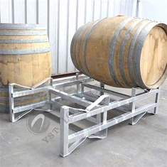 Whiskey Barrel Racks